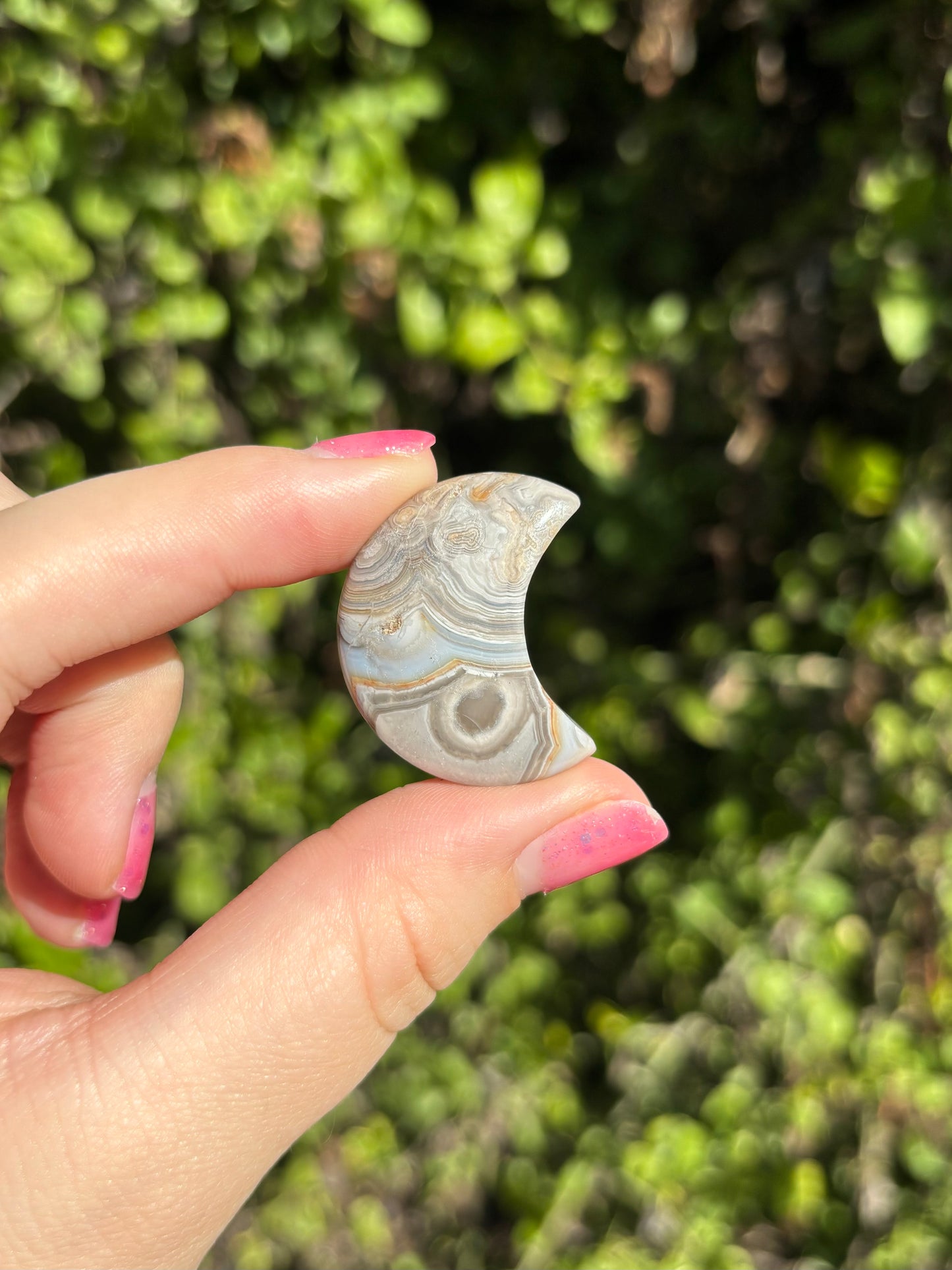 Crazy Lace Agate moons