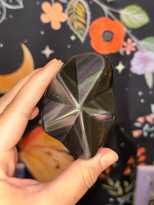 Rainbow Obsidian star A