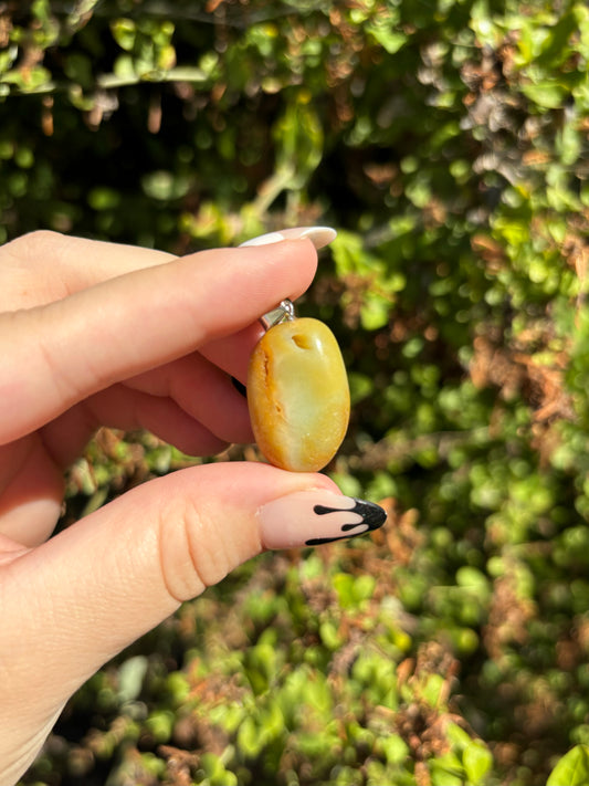 Amazonite pendant