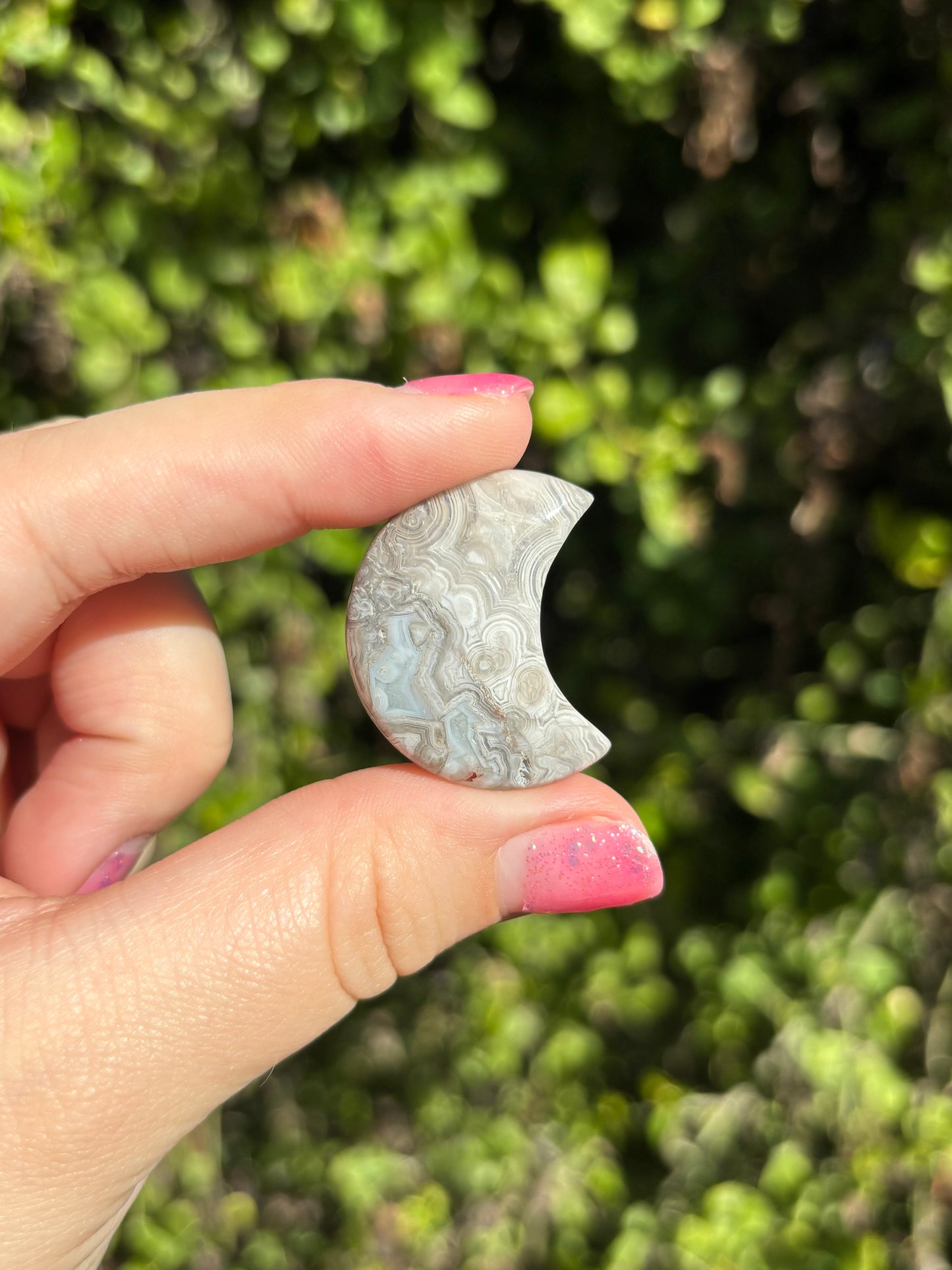 Crazy Lace Agate moons