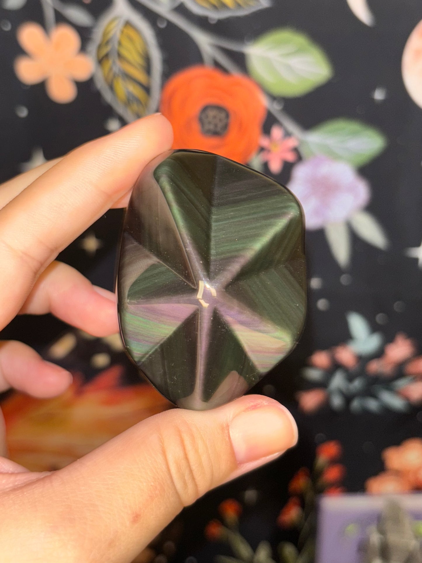 Rainbow Obsidian star B