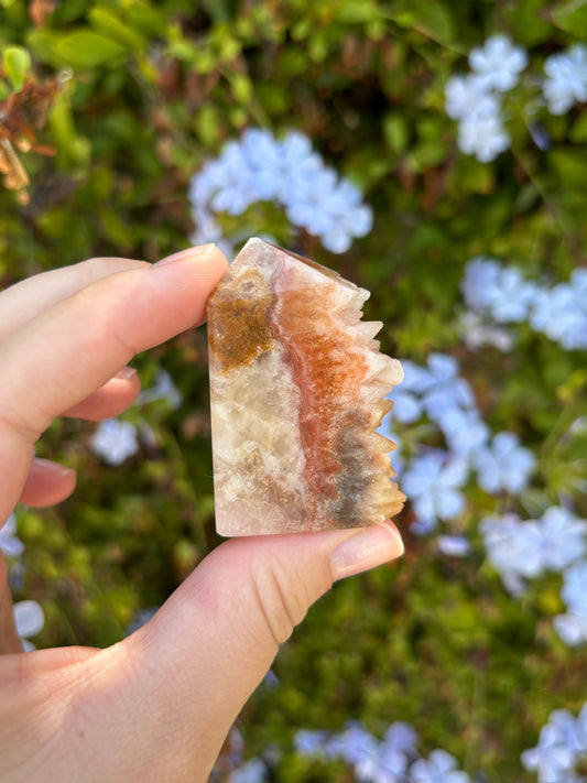 Calcite towers