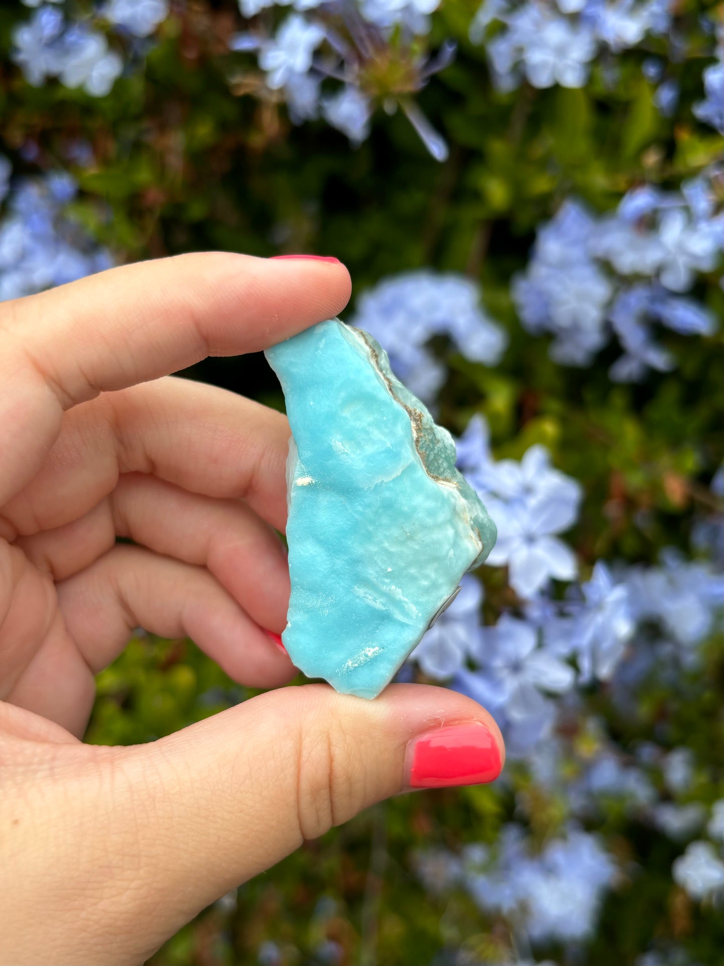 Blue Aragonite- Large