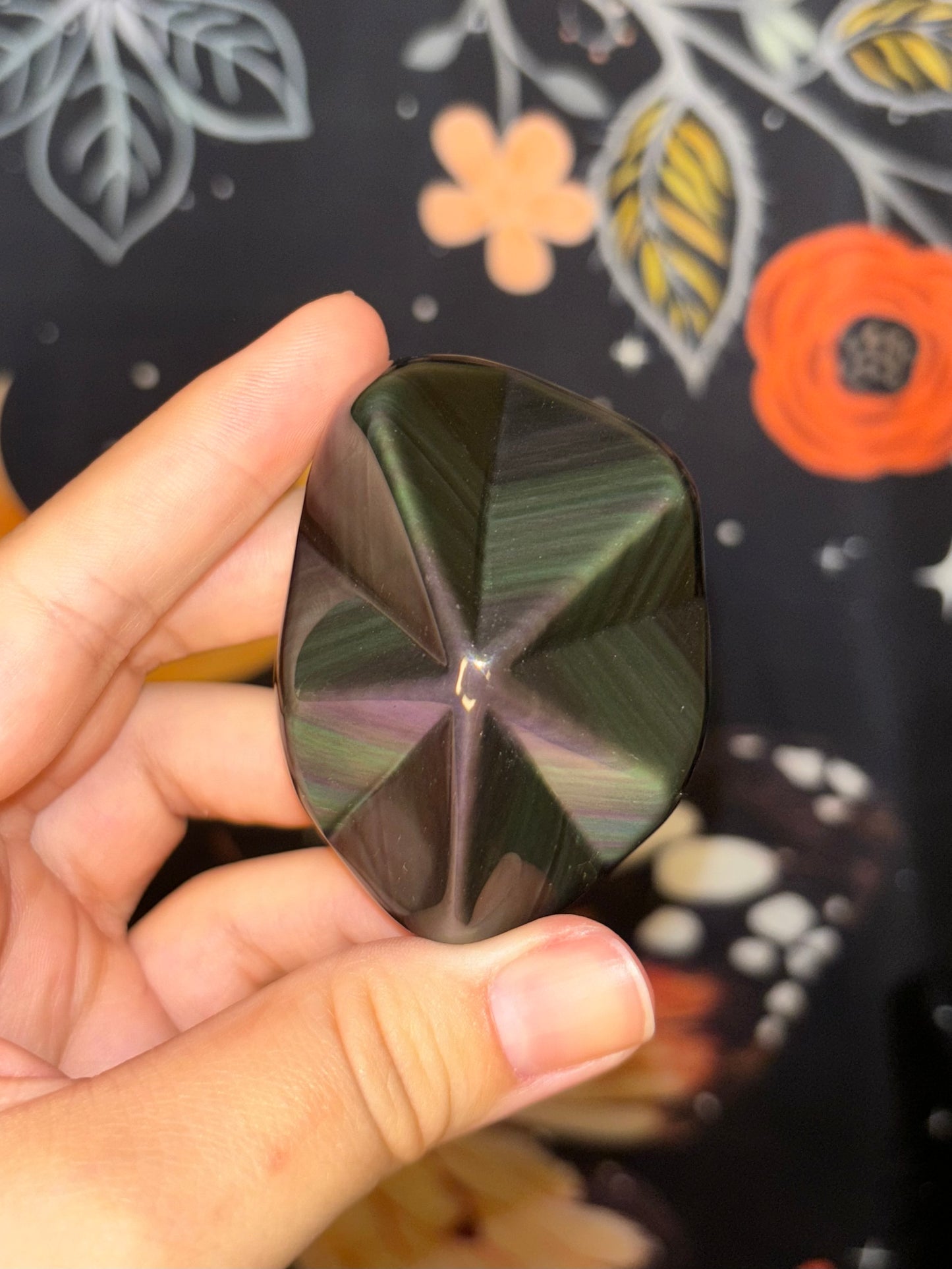 Rainbow Obsidian star B