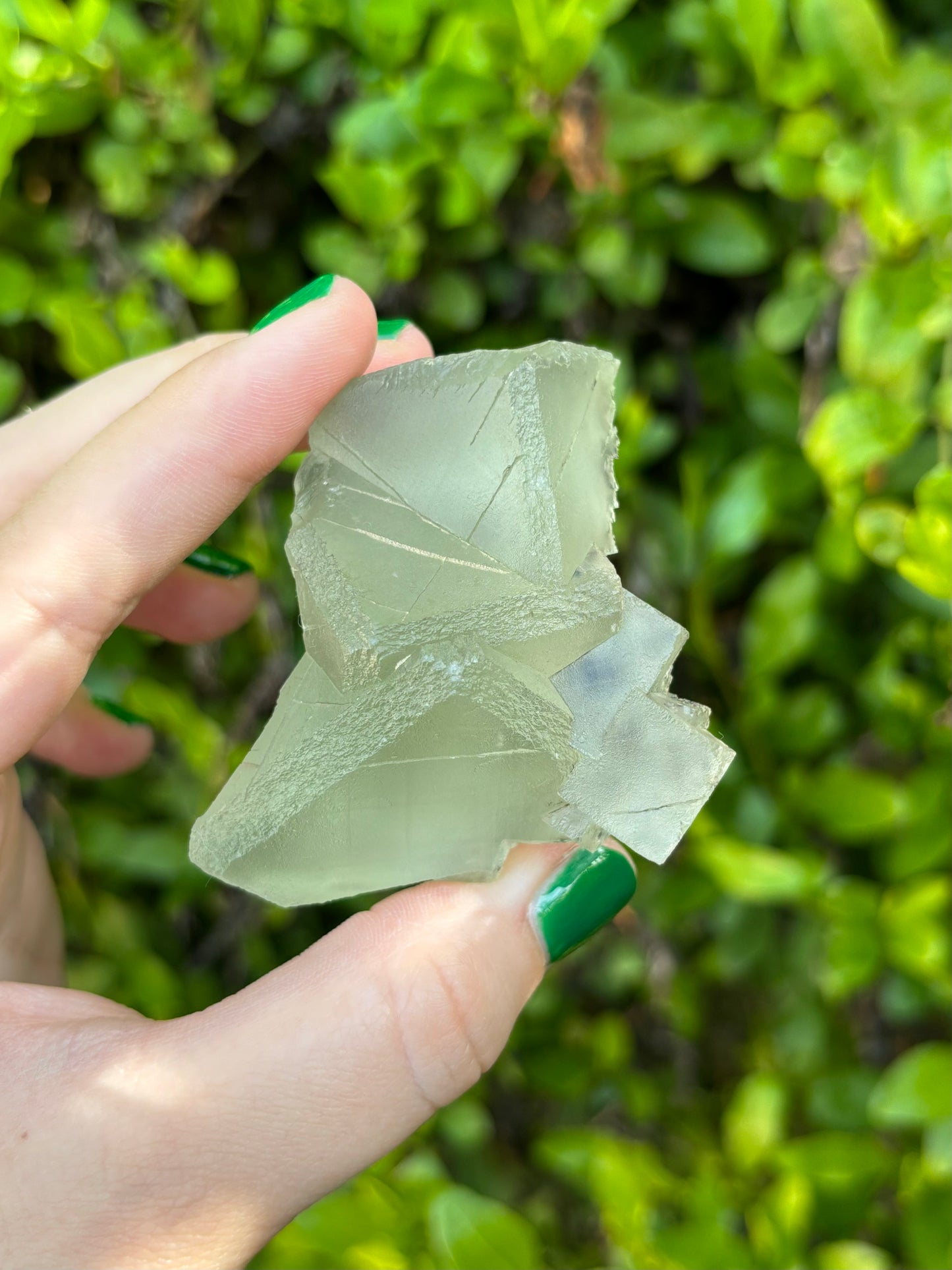 Green Cubic Fluorite A