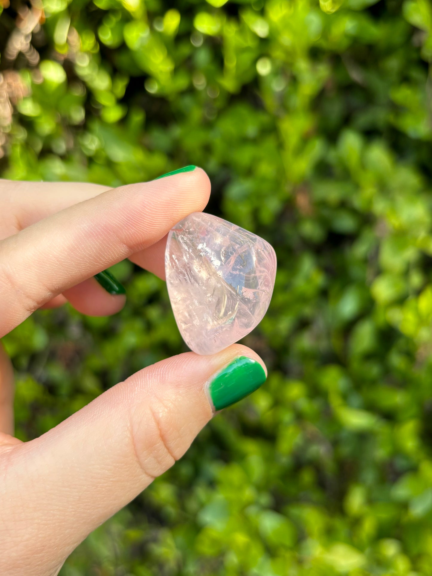 Rose Quartz tumbles- A grade