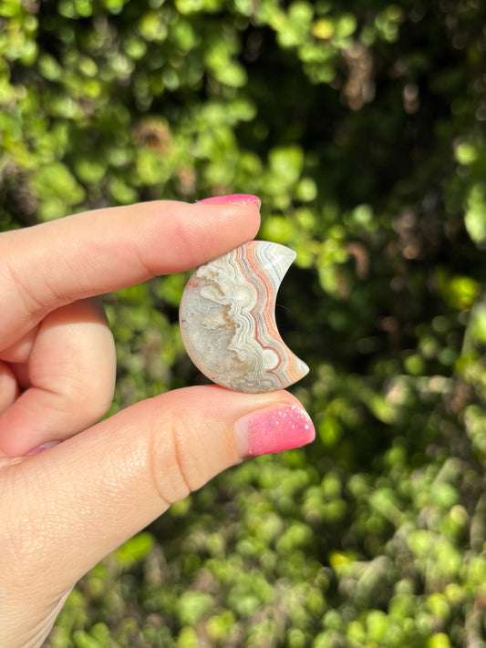 Crazy Lace Agate moons