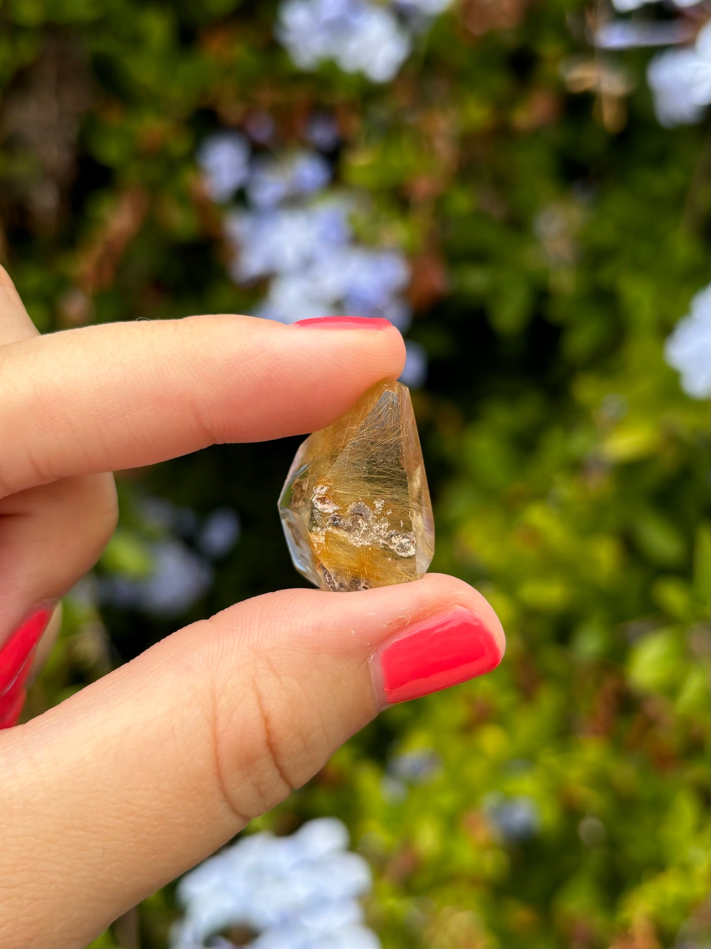 Smoky Rutile freeforms- you choose