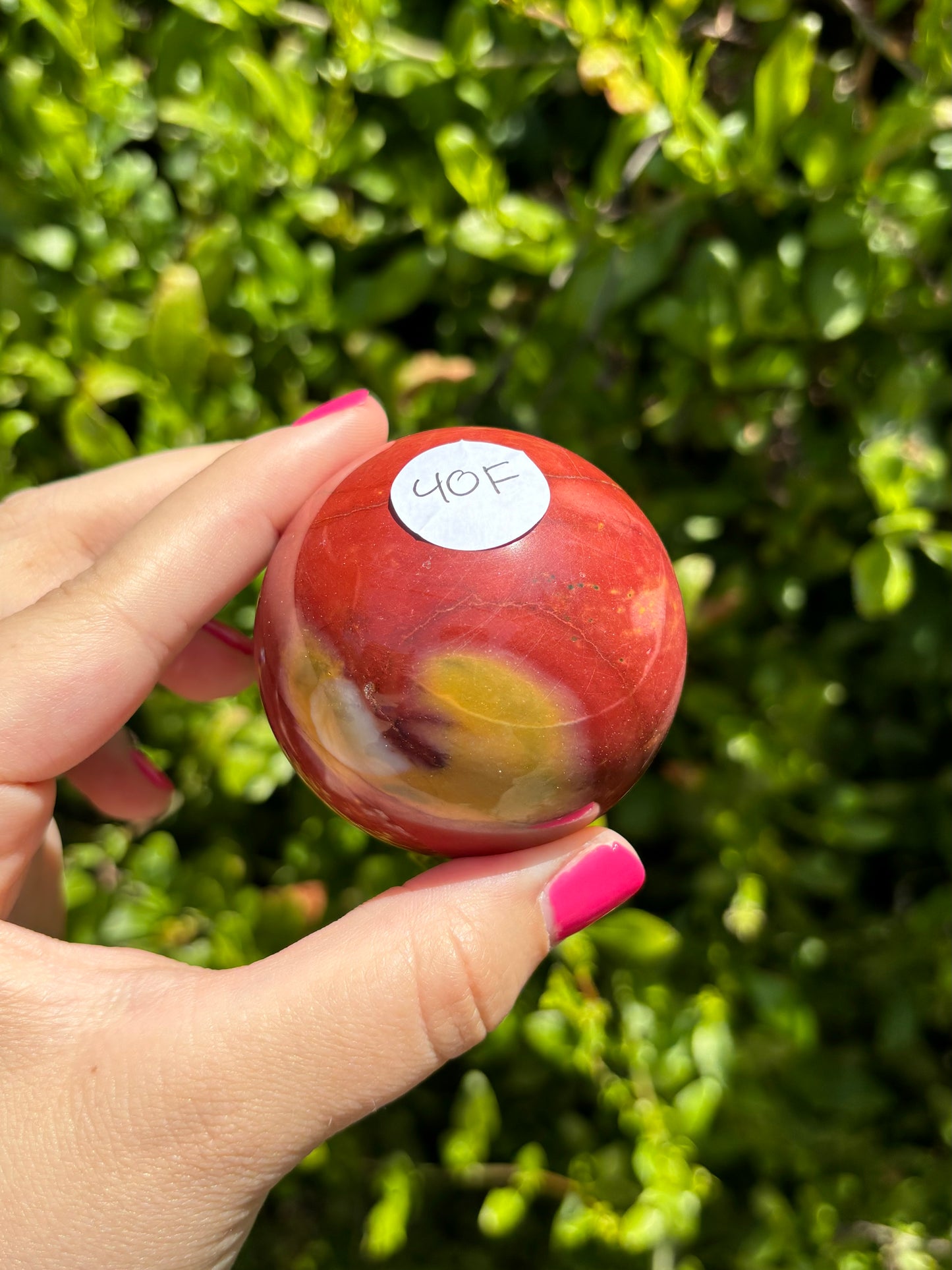 Mookaite Jasper spheres