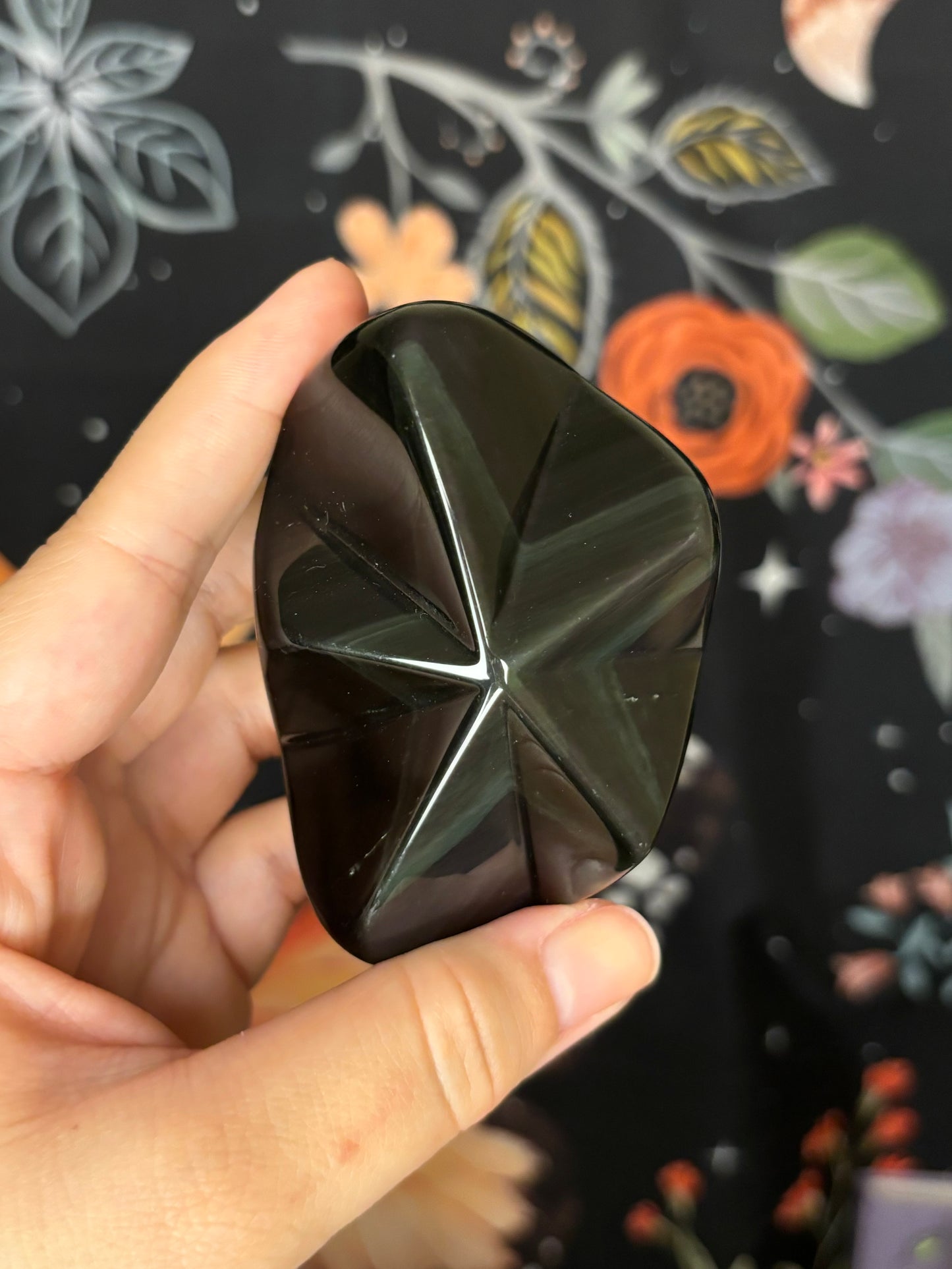 Rainbow Obsidian star A