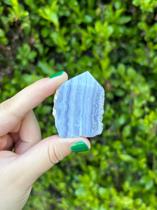 Blue Lace Agate towers