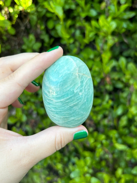 Amazonite Palmstones- Large