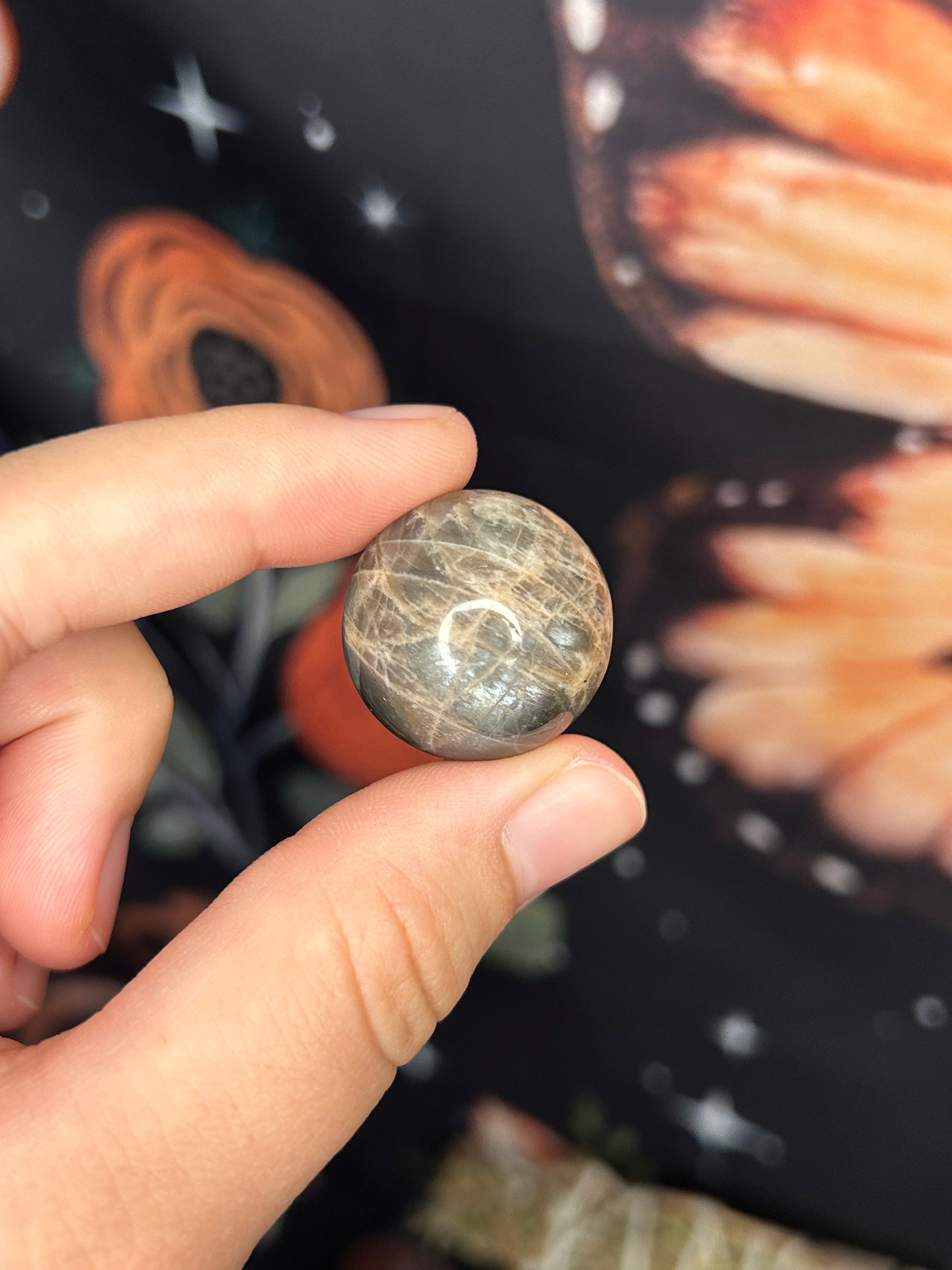 Black Sunstone spheres