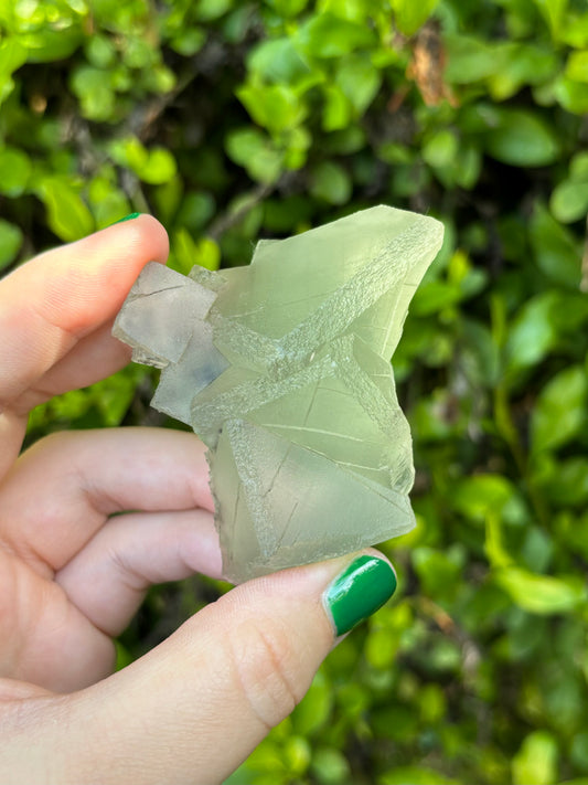 Green Cubic Fluorite A