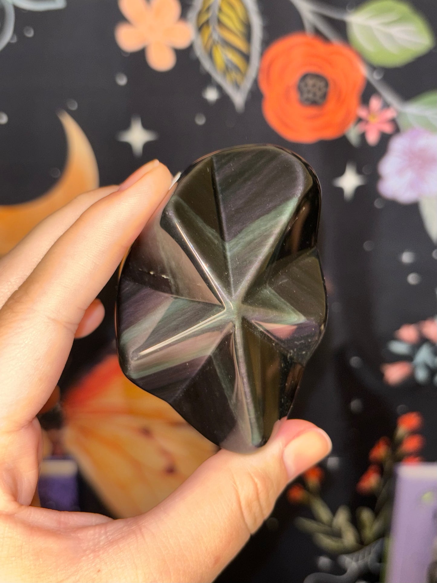 Rainbow Obsidian star A