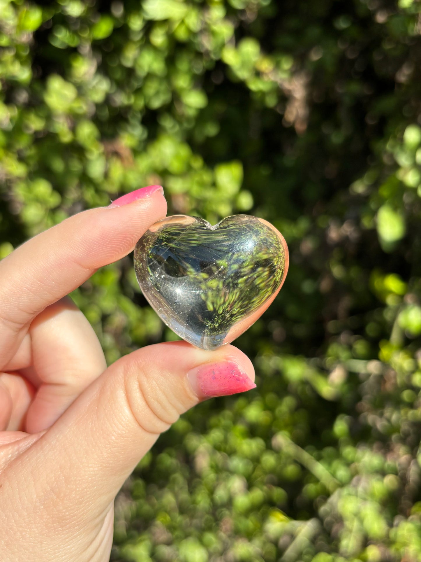 Smoky Quartz hearts