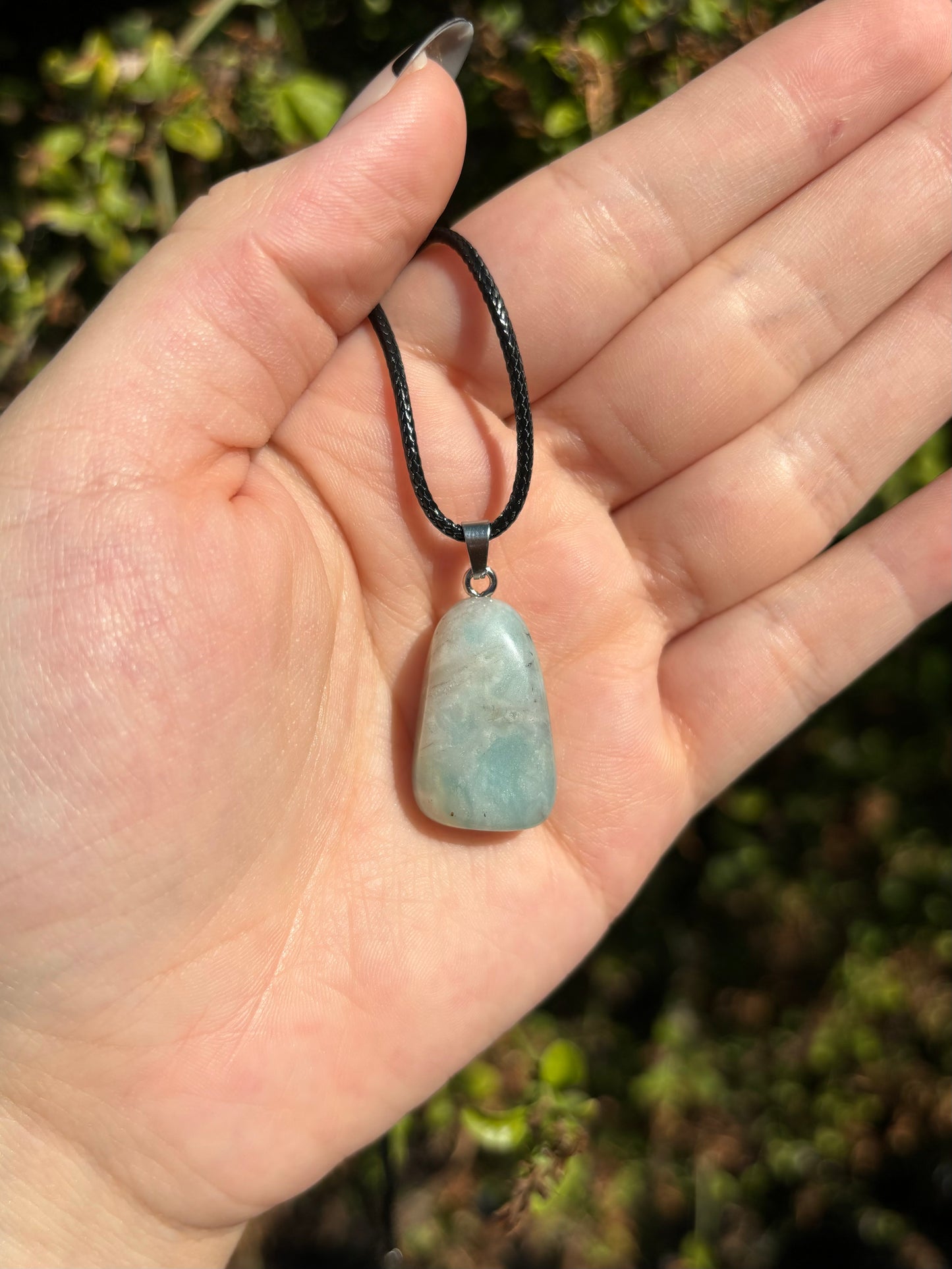 Amazonite pendant