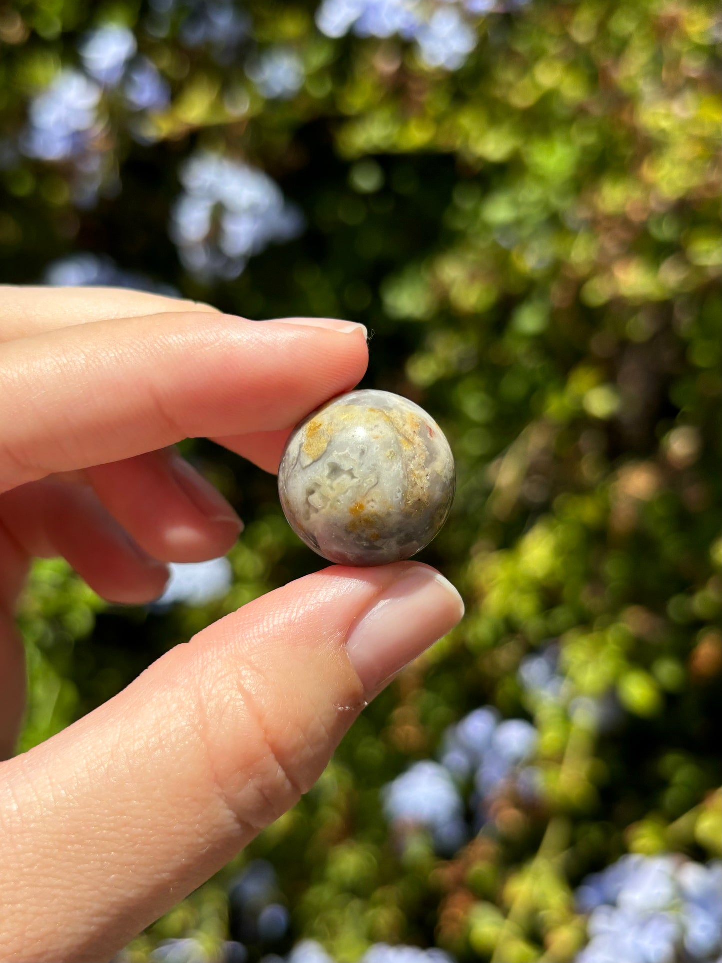 Crazy Lace Agate mini spheres