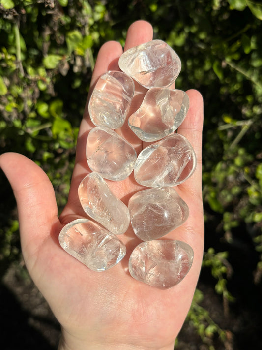 Clear Quartz tumbles