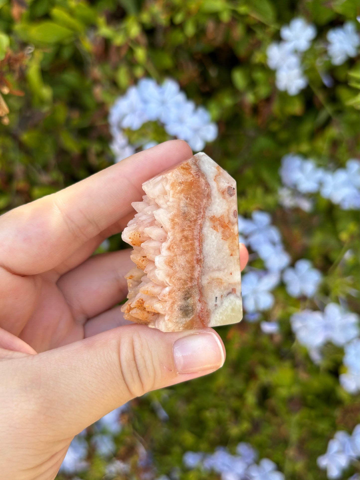 Calcite towers