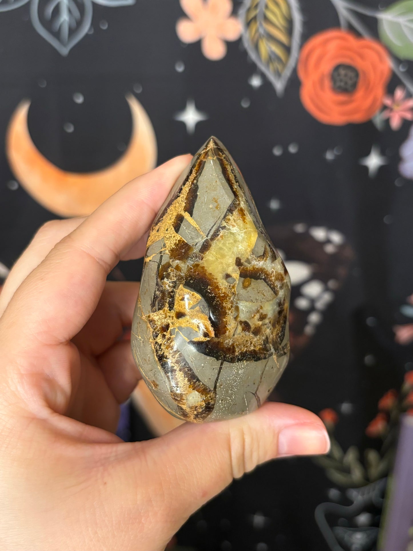 Septarian flames