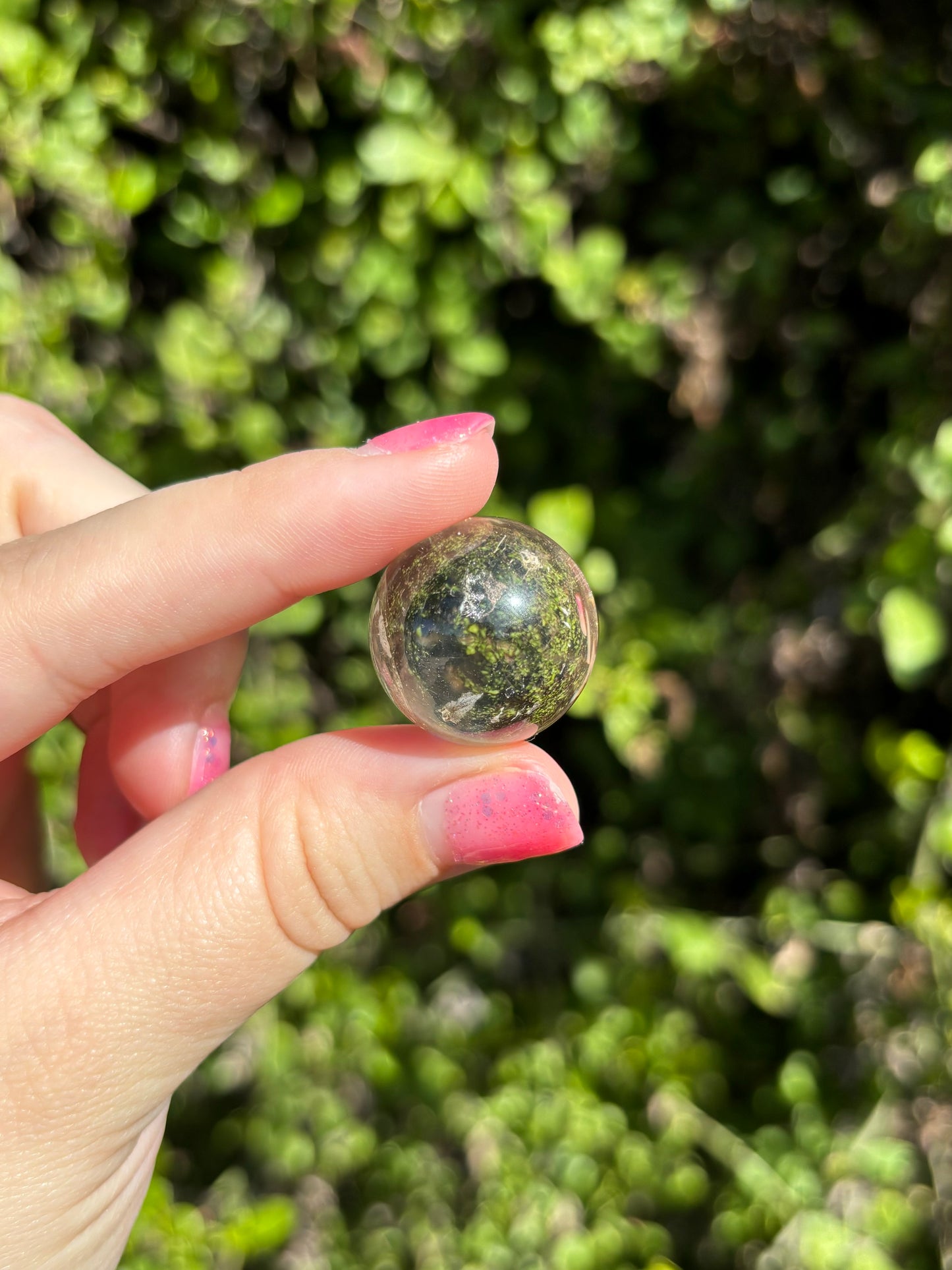 Light Smoky Quartz spheres