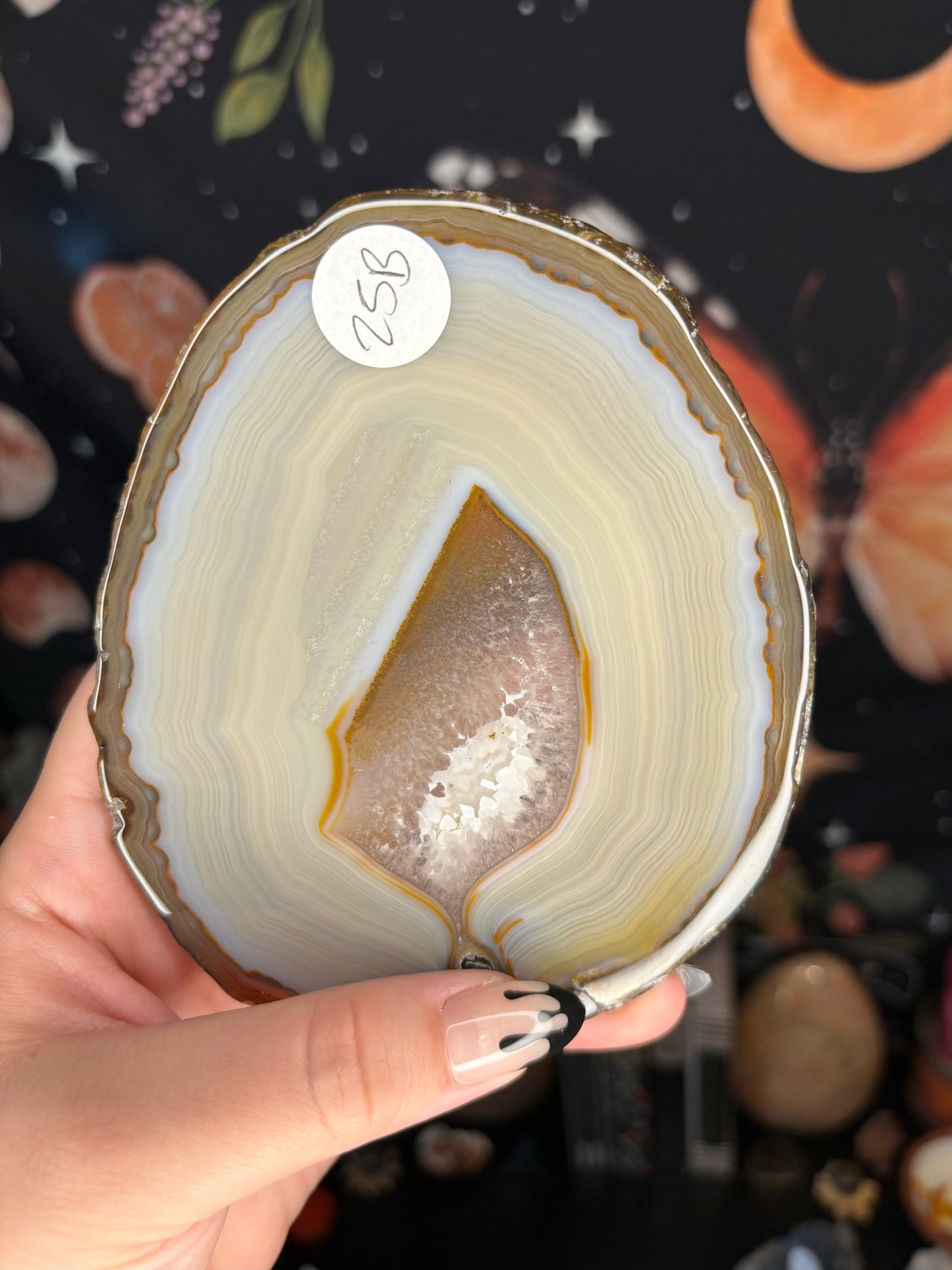 Agate slice