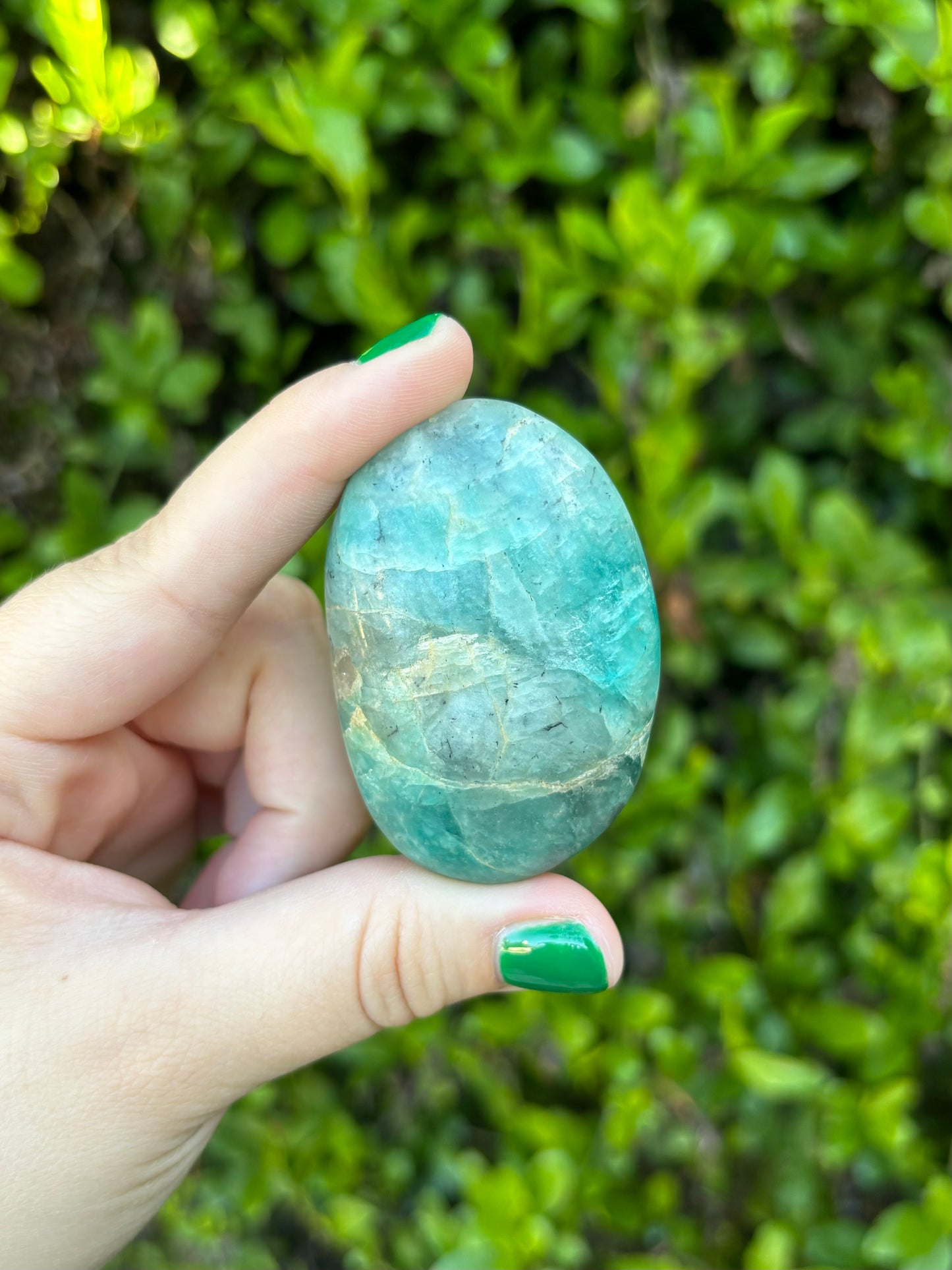 Amazonite Palmstones- Large