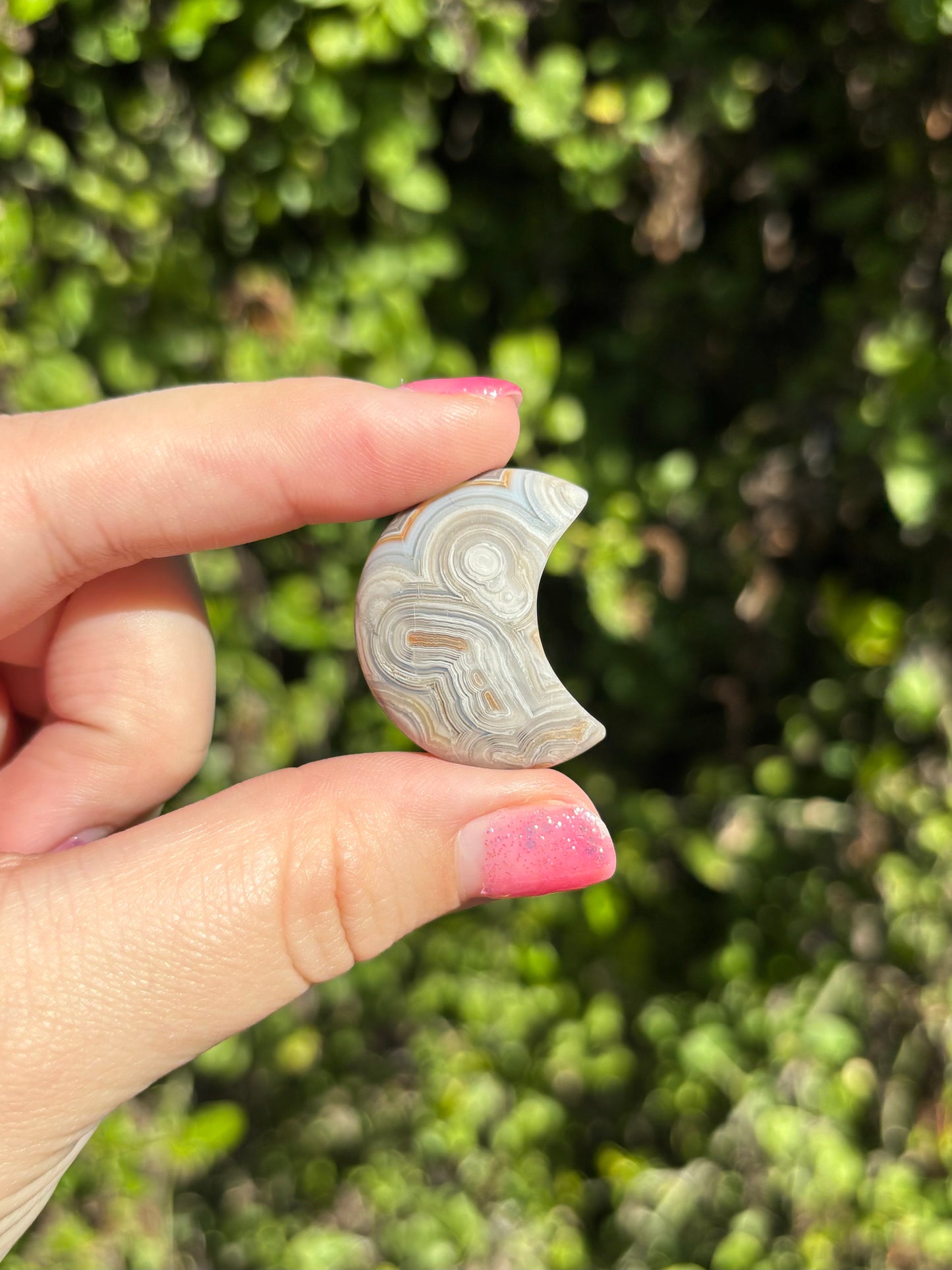 Crazy Lace Agate moons