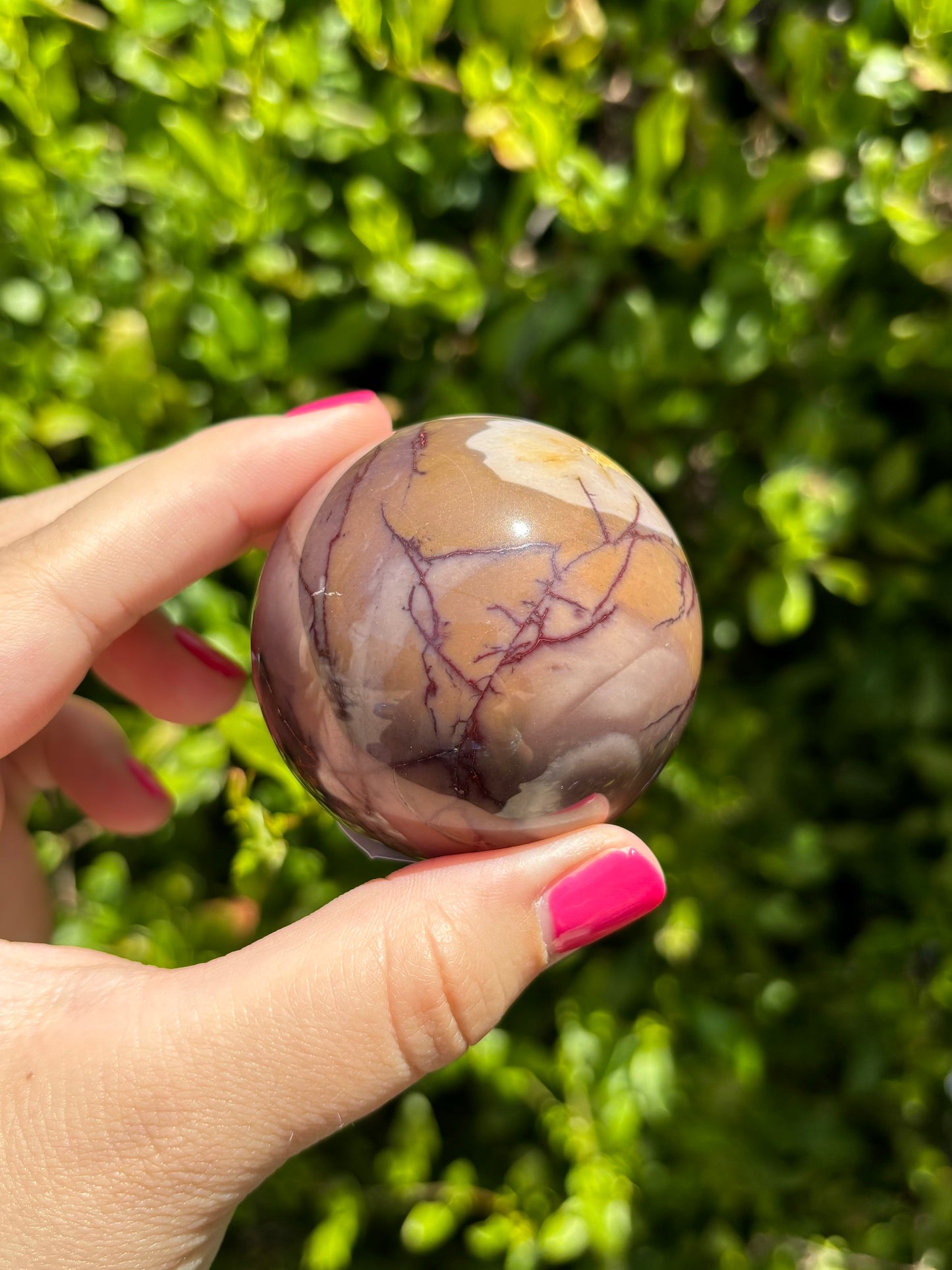 Mookaite Jasper spheres