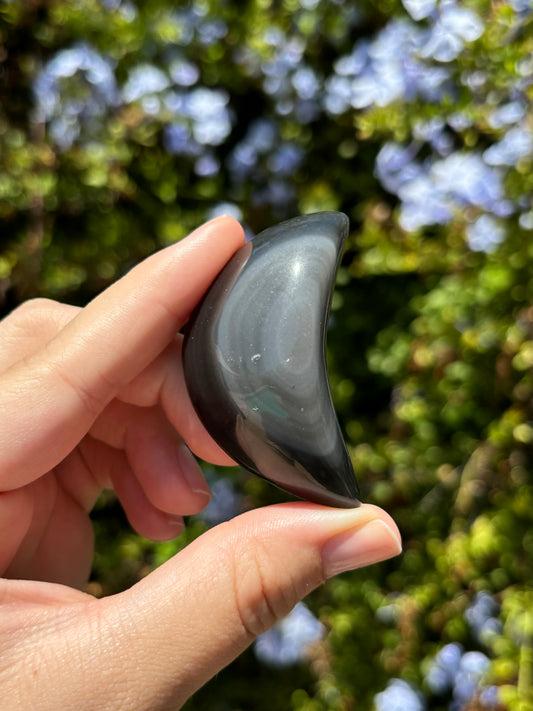 Rainbow Obsidian moons