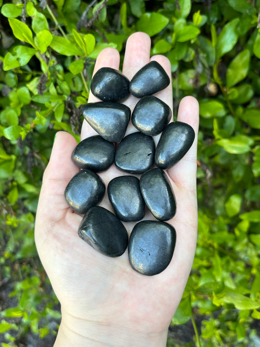 Shungite tumbles