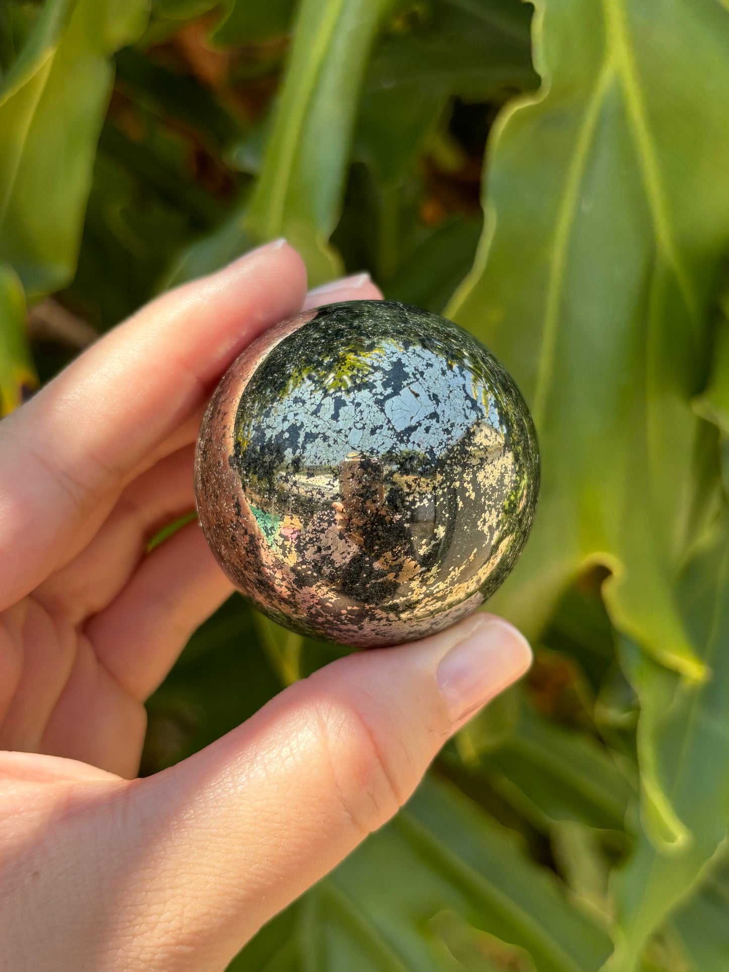 Pyrite spheres