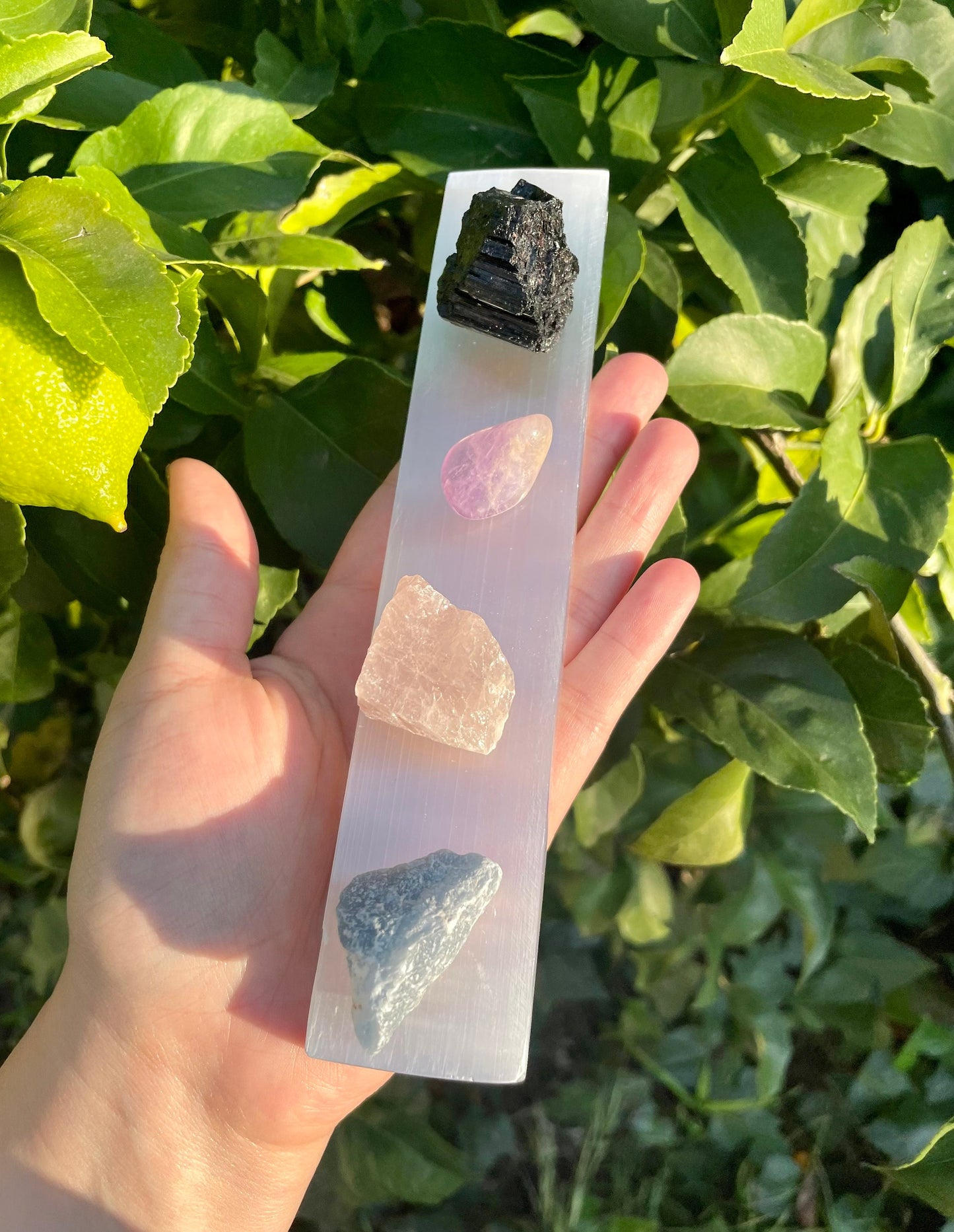 Selenite Crystal Charging Bar