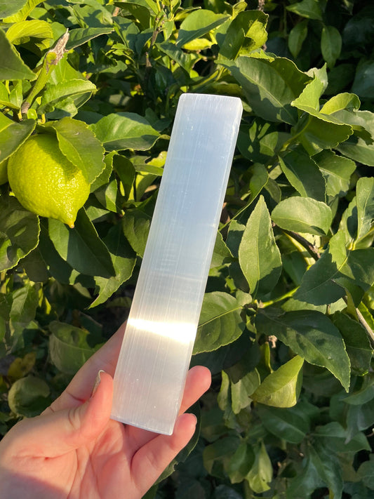 Selenite Crystal Charging Bar