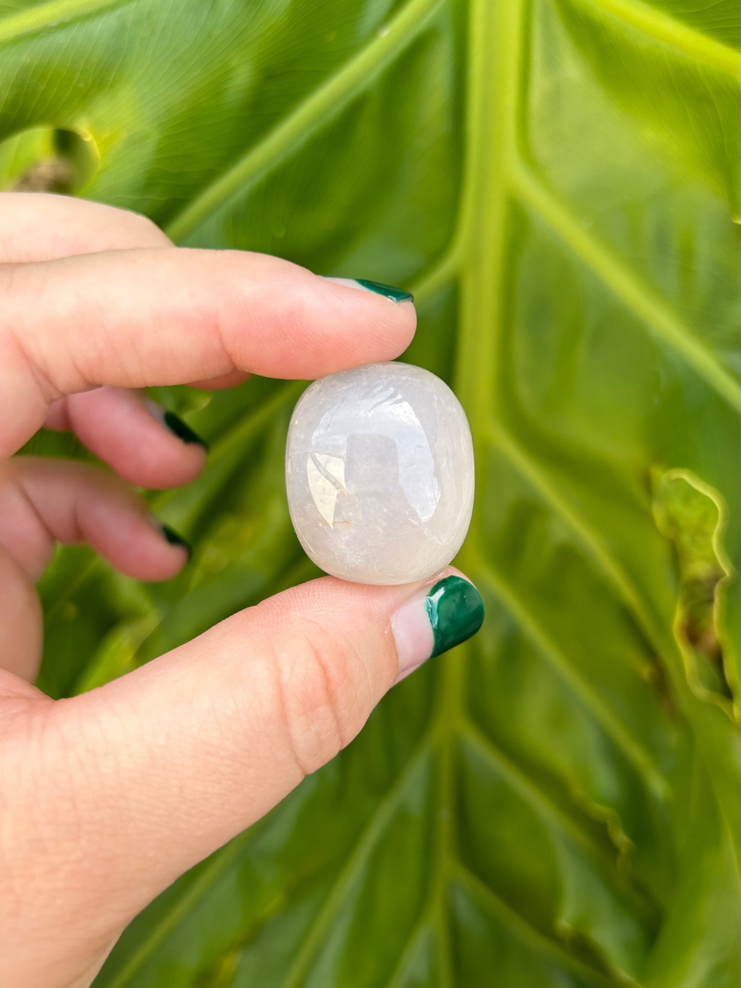 Blue Rose Quartz tumbles