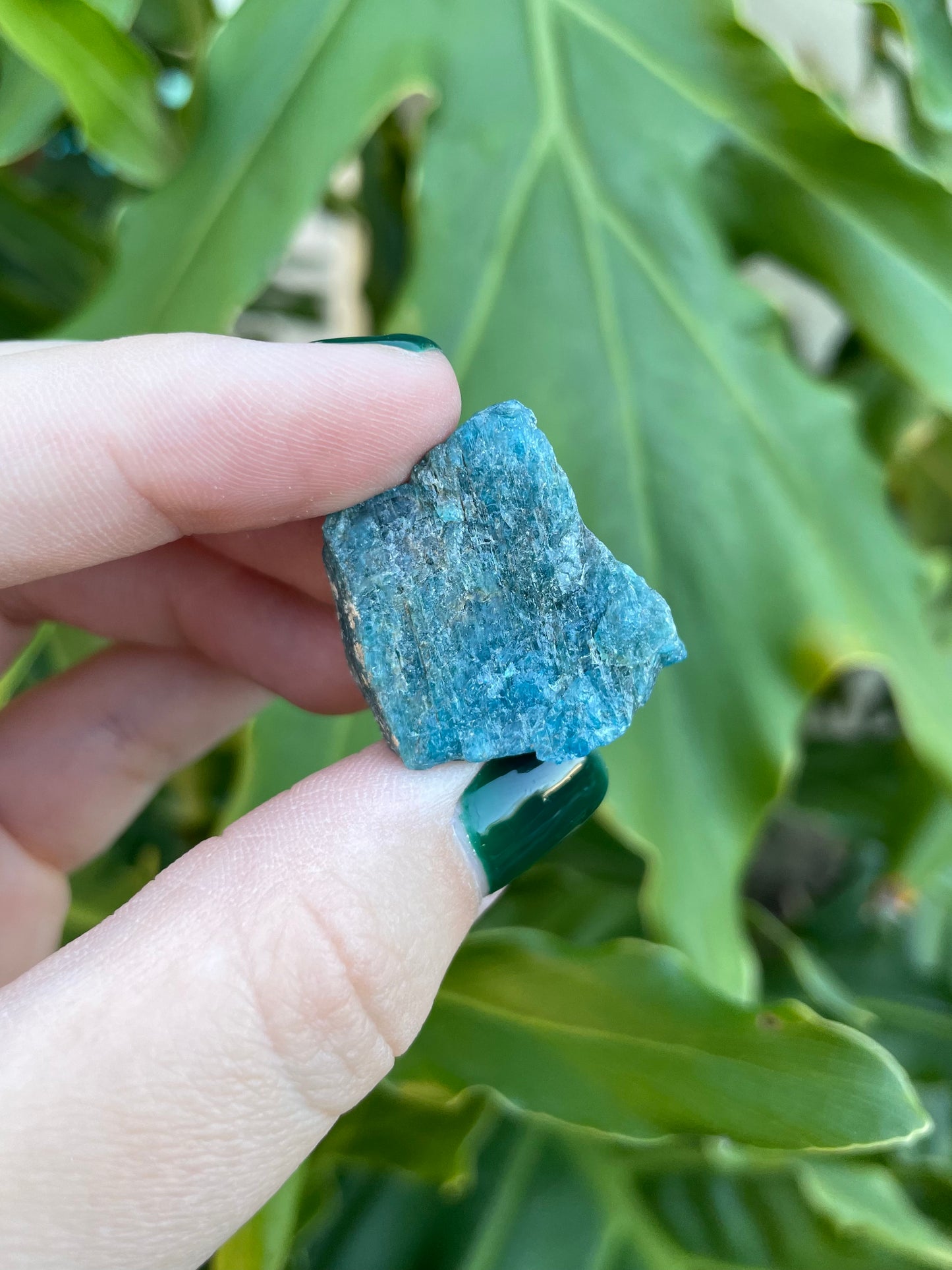 Raw Blue Apatite