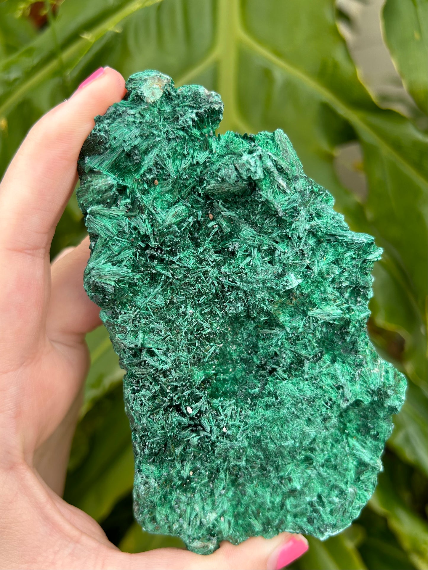 Fibrous Malachite