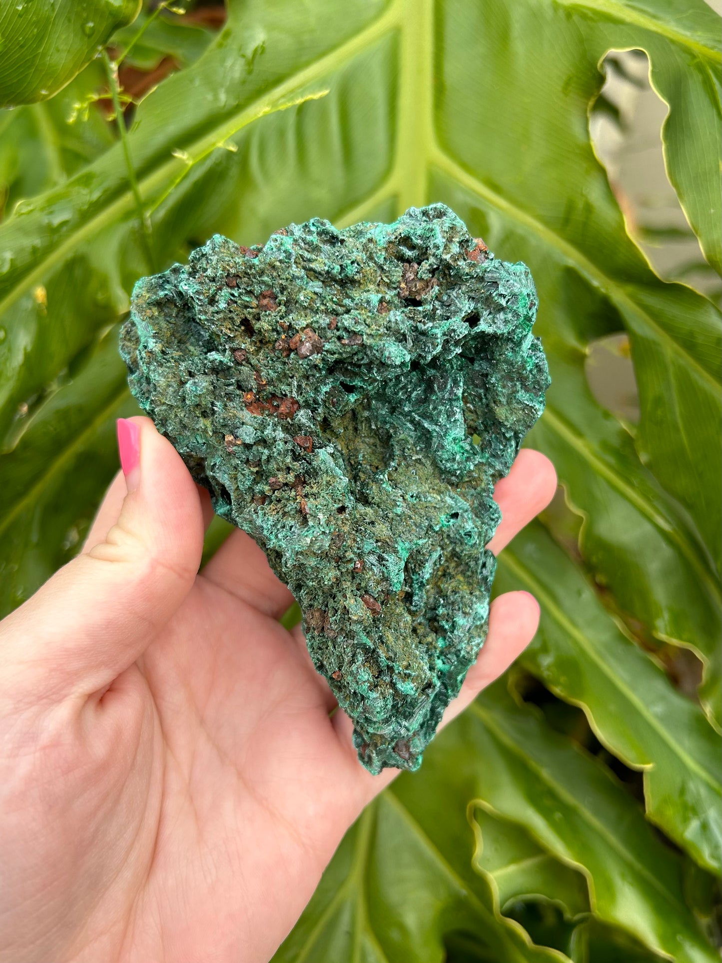 Fibrous Malachite