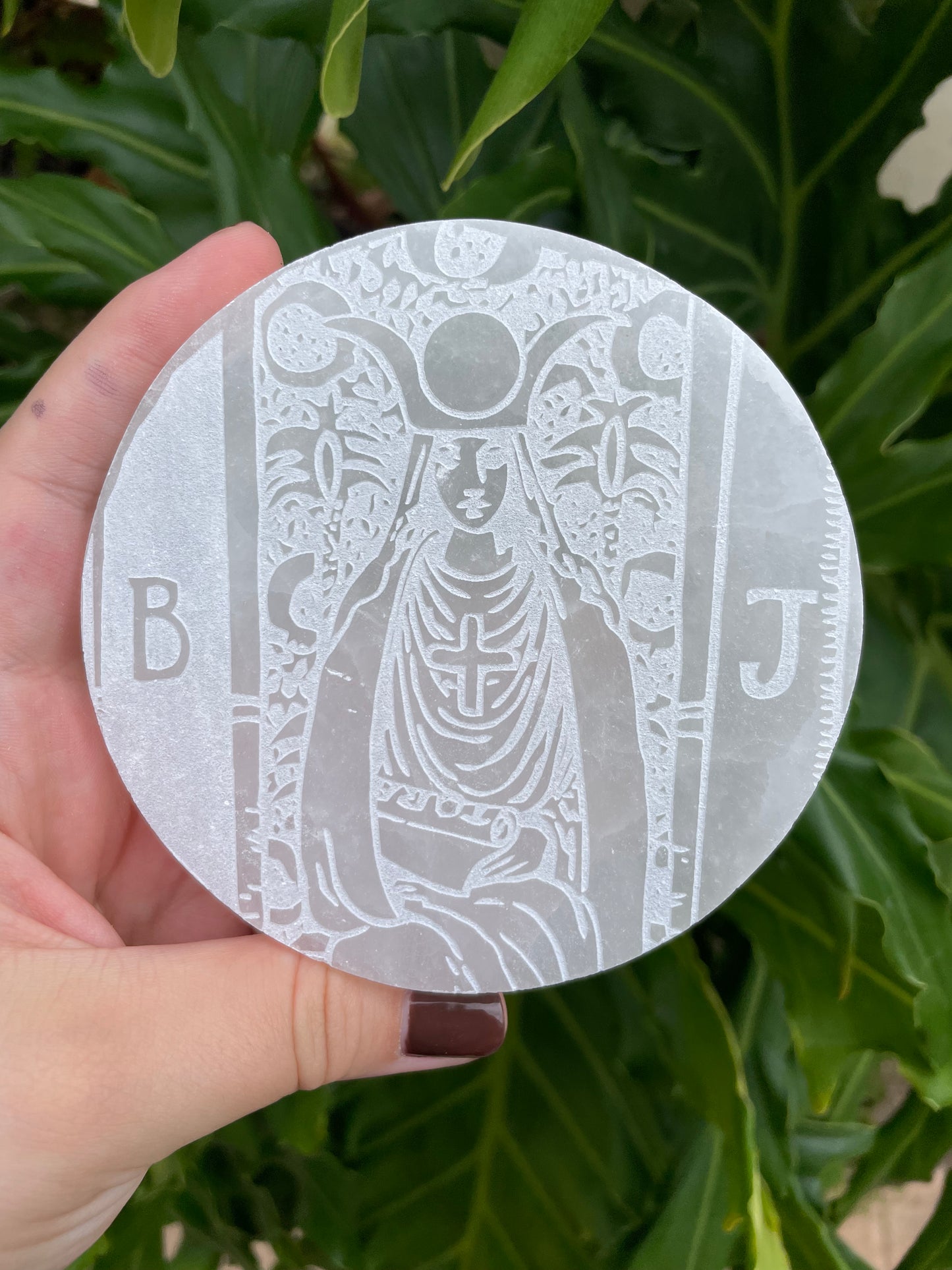 Tarot Card Selenite Plates