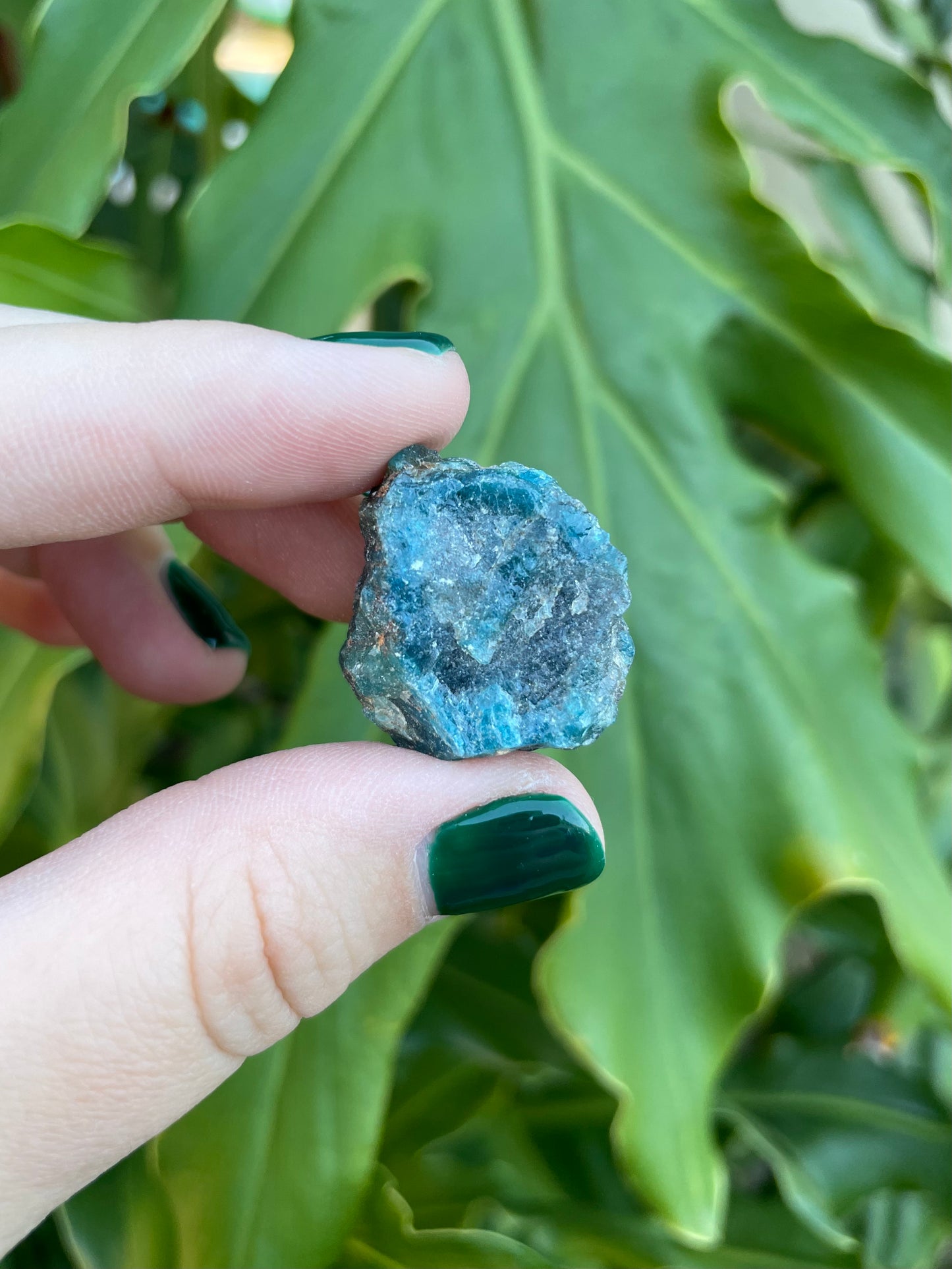 Raw Blue Apatite