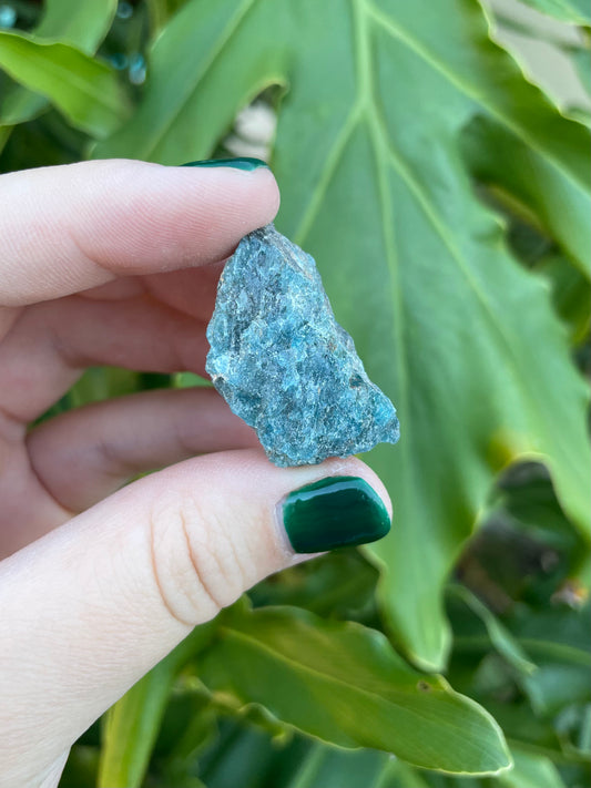 Raw Blue Apatite