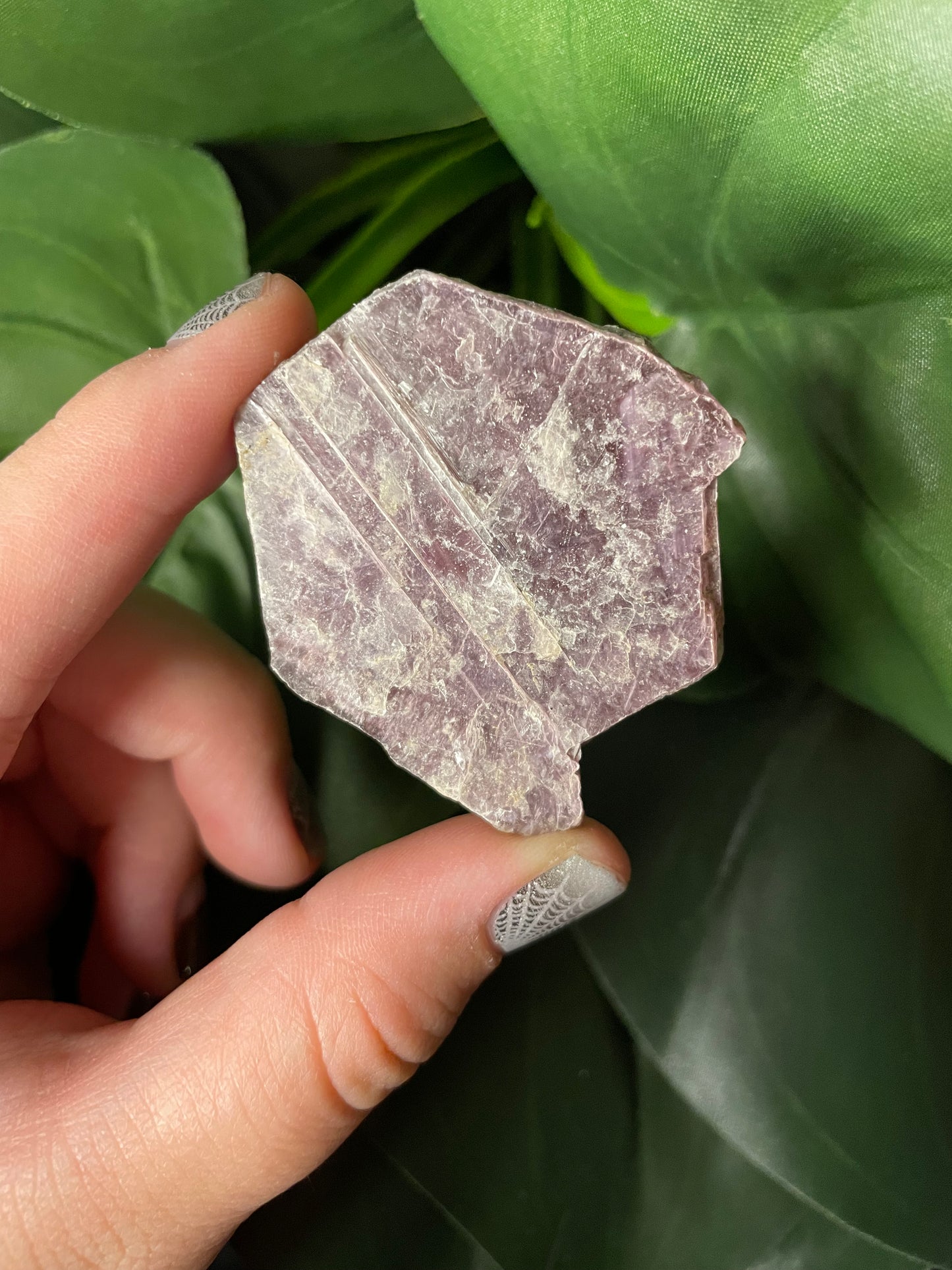 Lepidolite Slices