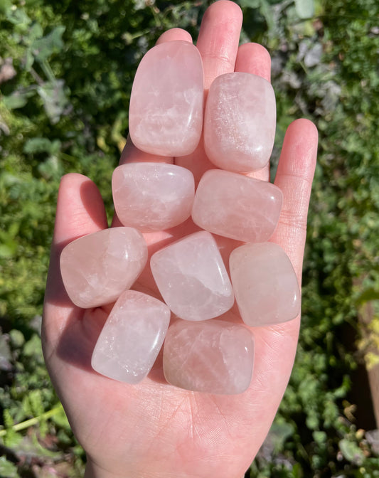 Rose Quartz Tumbles