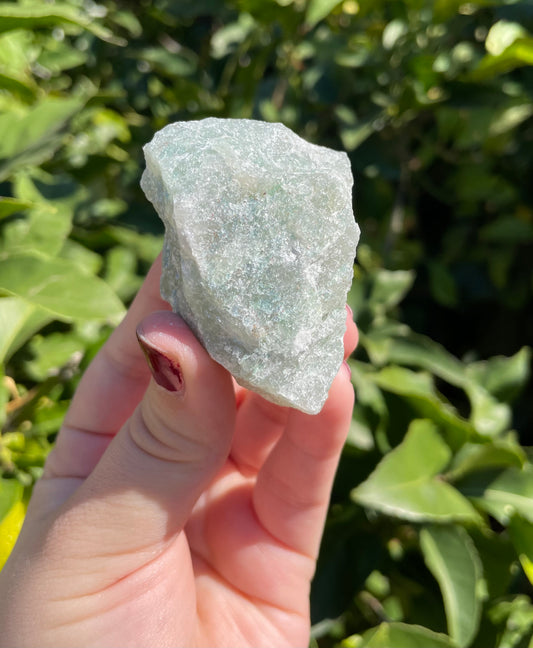 Raw Green Aventurine