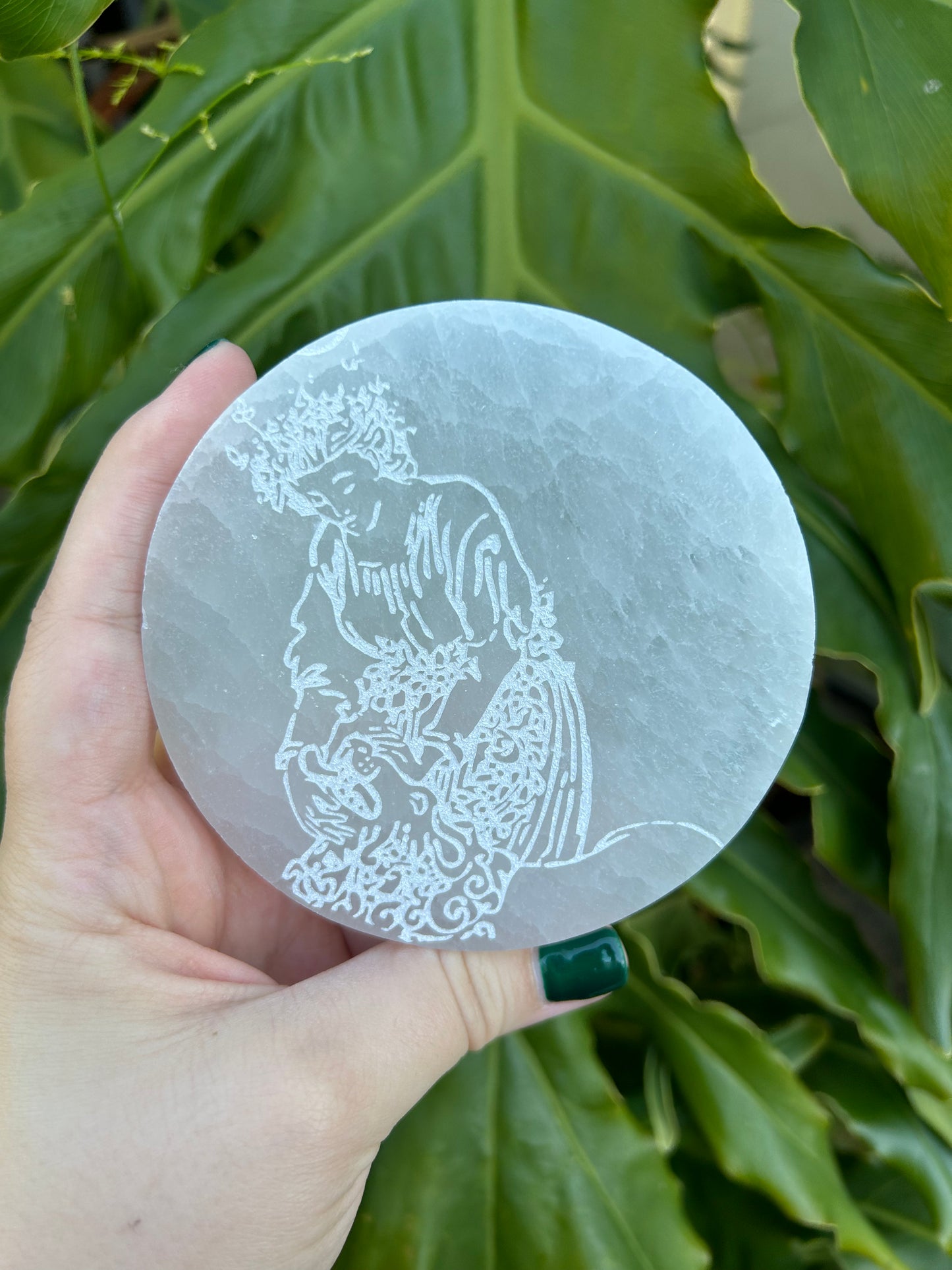 Tarot Card Selenite Plates