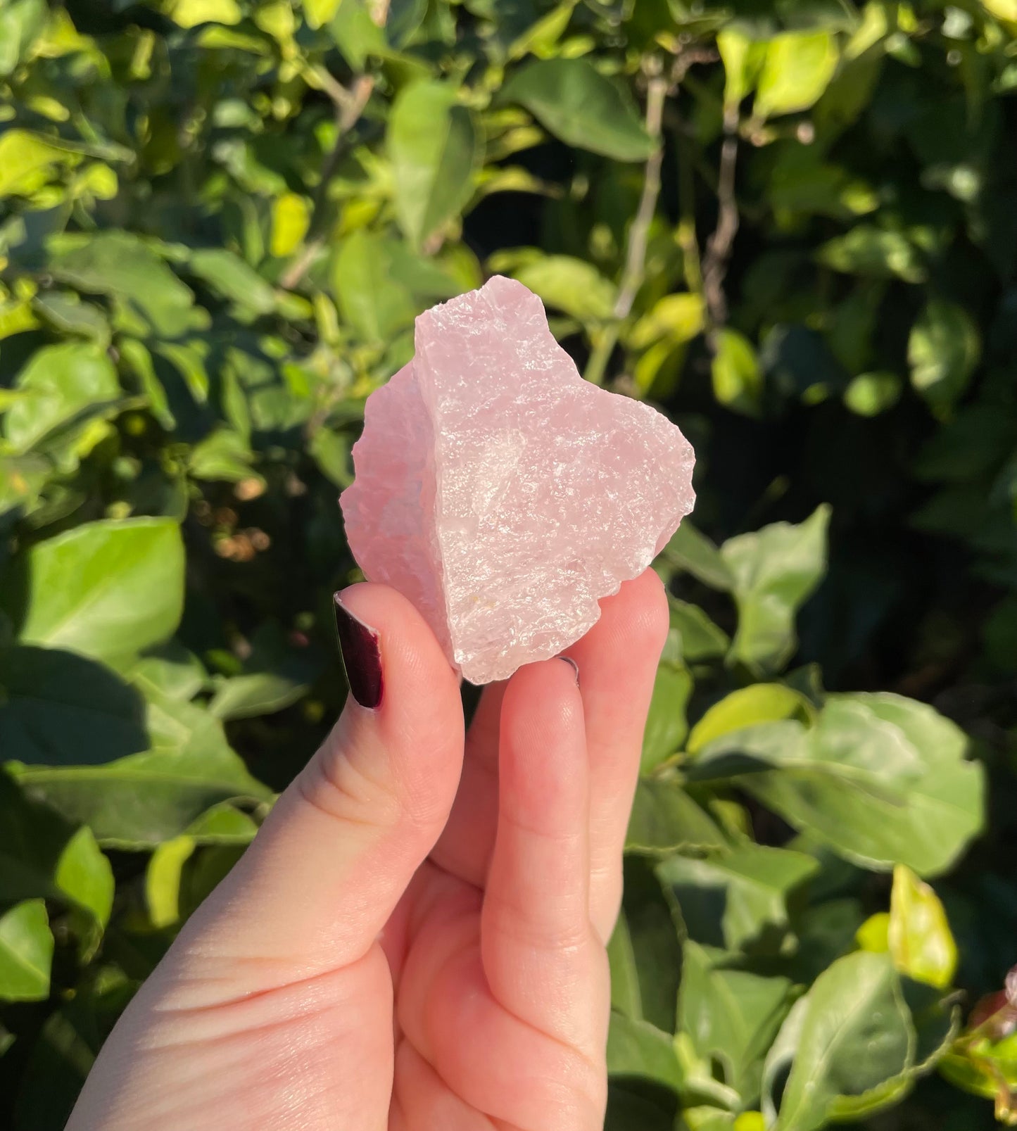 Raw Rose Quartz