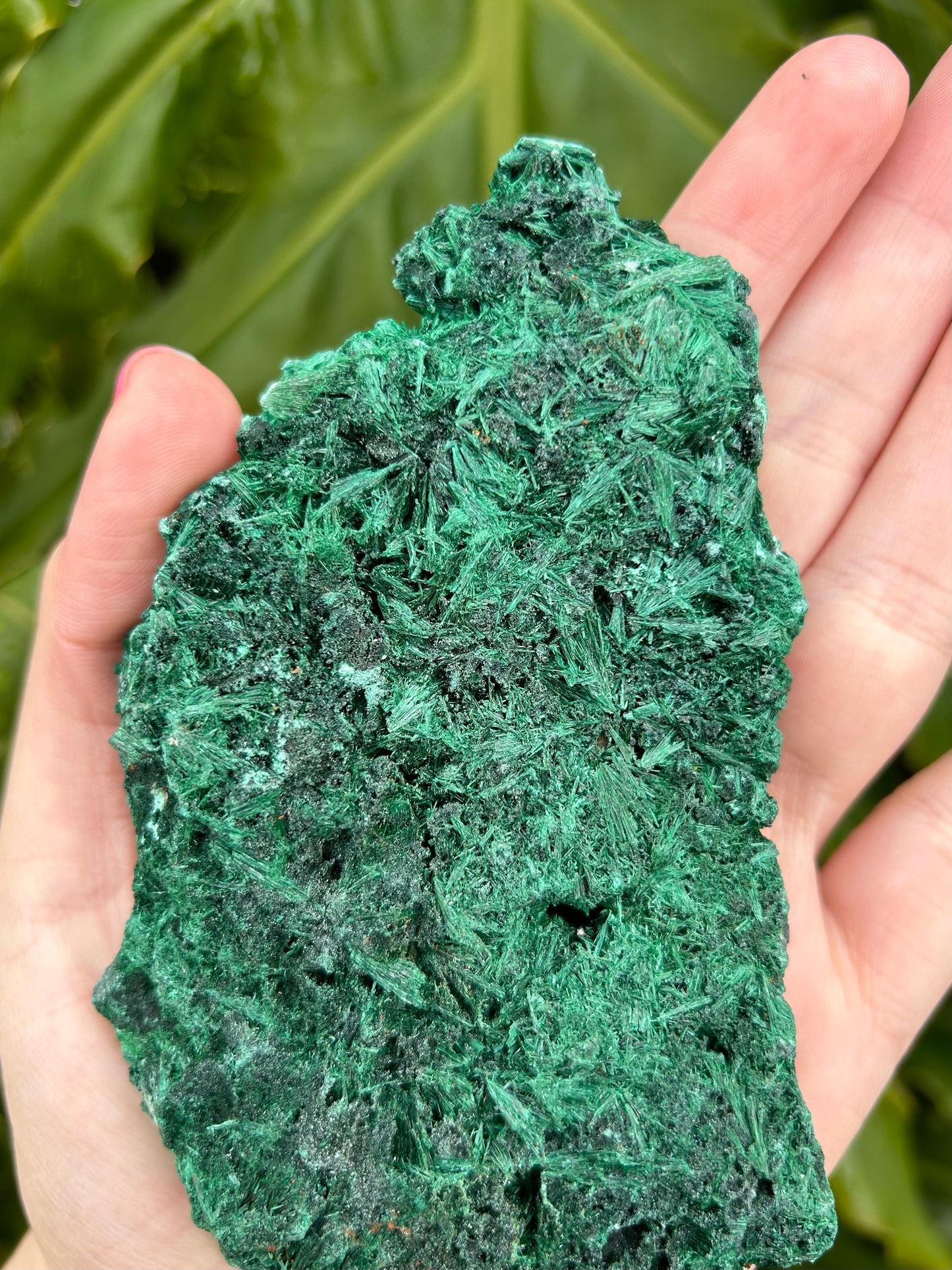 Fibrous Malachite