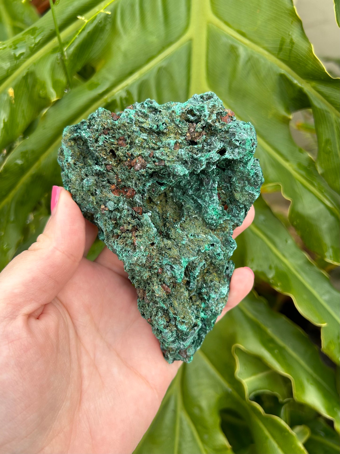 Fibrous Malachite