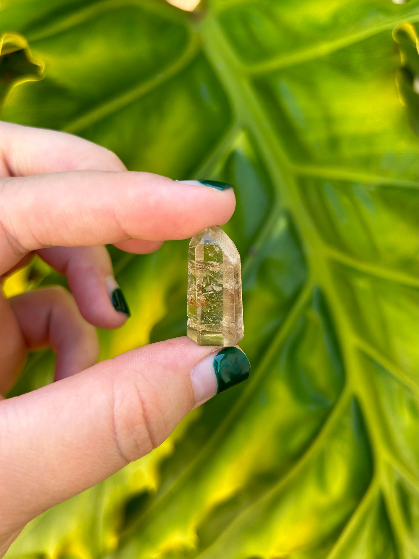 Mini Natural Citrine towers